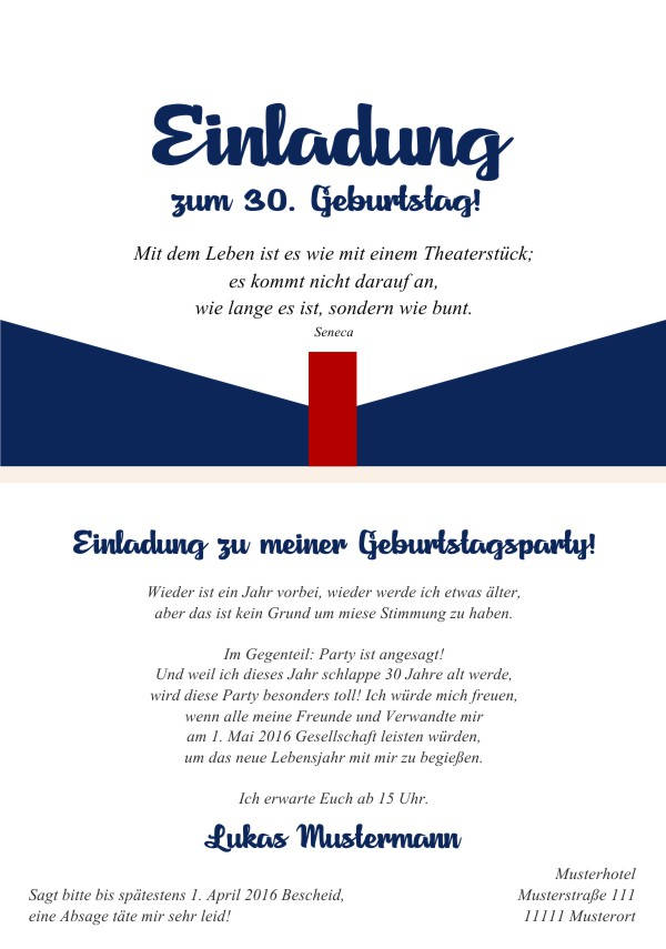 Maritime Geburtstagseinladungen Maritime Einladungskarten zum Geburtstag
