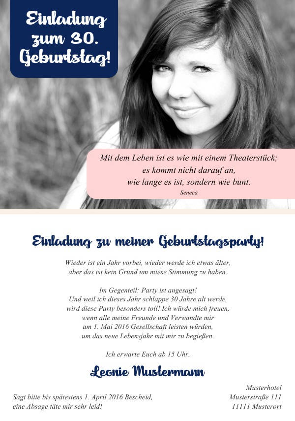 Maritime Geburtstagseinladungen Maritime Einladungskarten zum Geburtstag