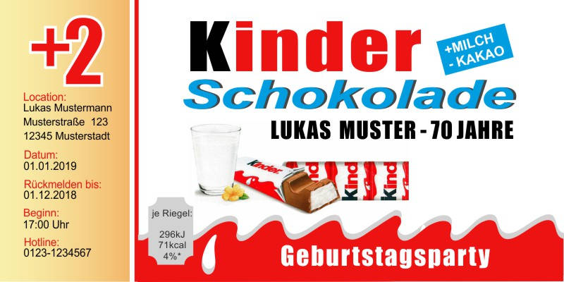 Beliebte Geburtstagseinladungen 70 Originelle Einladungskarten zum 70 Geburtstag