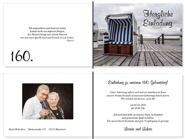 Individuelle Geburtstagseinladungen personalisierte Einladungen zum Geburtstag