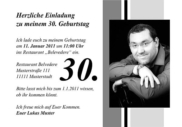 Individuelle Geburtstagseinladungen personalisierte Einladungen zum Geburtstag