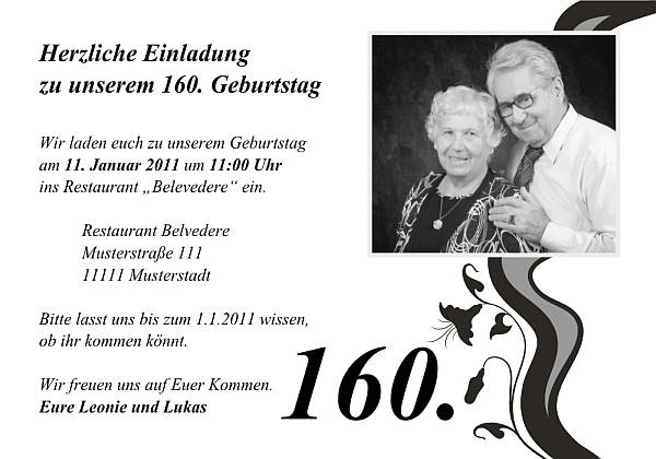 Individuelle Geburtstagseinladungen personalisierte Einladungen zum Geburtstag