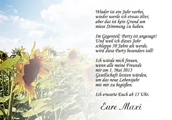 Individuelle Geburtstagseinladungen personalisierte Einladungen zum Geburtstag