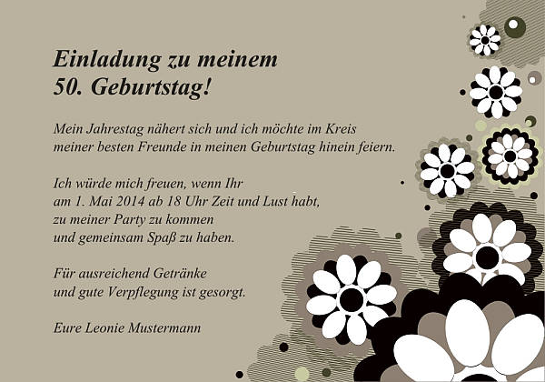 Individuelle Geburtstagseinladungen personalisierte Einladungen zum Geburtstag