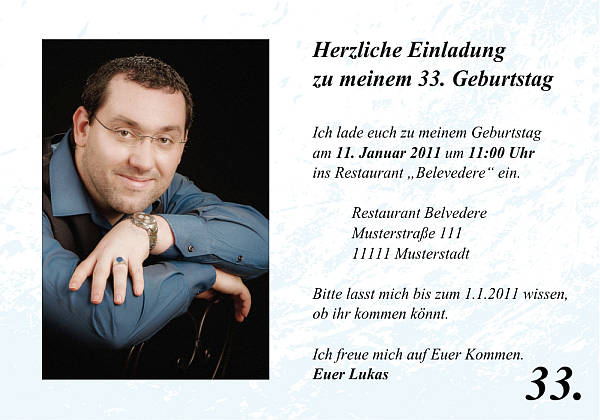 Individuelle Geburtstagseinladungen personalisierte Einladungen zum Geburtstag