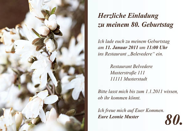 Individuelle Geburtstagseinladungen personalisierte Einladungen zum Geburtstag