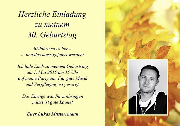 Individuelle Geburtstagseinladungen personalisierte Einladungen zum Geburtstag