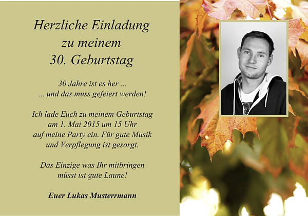 Individuelle Geburtstagseinladungen personalisierte Einladungen zum Geburtstag