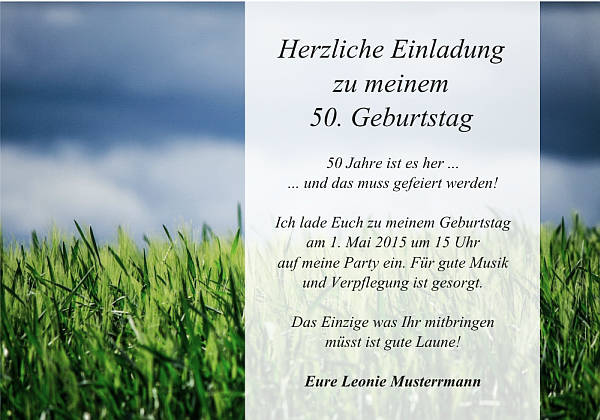 Individuelle Geburtstagseinladungen personalisierte Einladungen zum Geburtstag