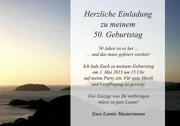 Individuelle Geburtstagseinladungen personalisierte Einladungen zum Geburtstag