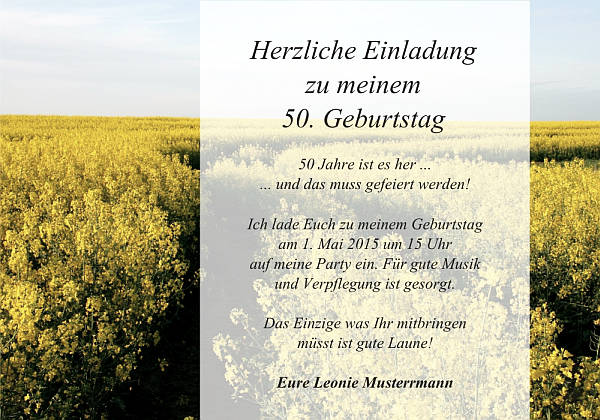 Individuelle Geburtstagseinladungen personalisierte Einladungen zum Geburtstag