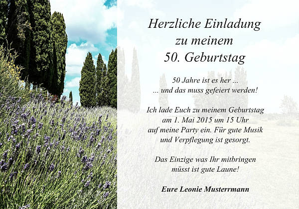 Individuelle Geburtstagseinladungen personalisierte Einladungen zum Geburtstag
