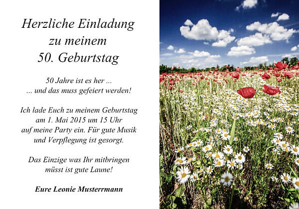 Individuelle Geburtstagseinladungen personalisierte Einladungen zum Geburtstag