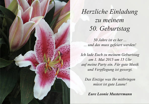 Individuelle Geburtstagseinladungen personalisierte Einladungen zum Geburtstag