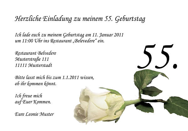 Individuelle Geburtstagseinladungen personalisierte Einladungen zum Geburtstag
