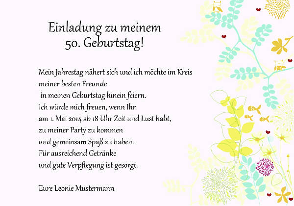 Individuelle Geburtstagseinladungen personalisierte Einladungen zum Geburtstag