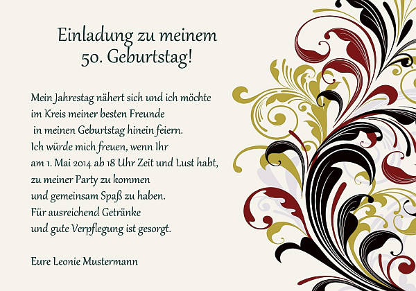 Individuelle Geburtstagseinladungen personalisierte Einladungen zum Geburtstag