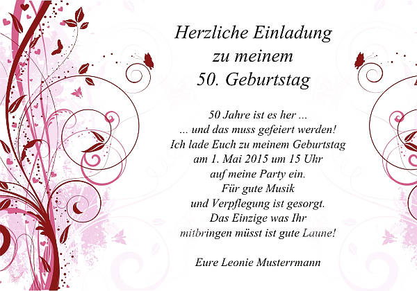 Individuelle Geburtstagseinladungen personalisierte Einladungen zum Geburtstag