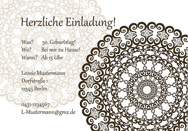 Individuelle Geburtstagseinladungen personalisierte Einladungen zum Geburtstag