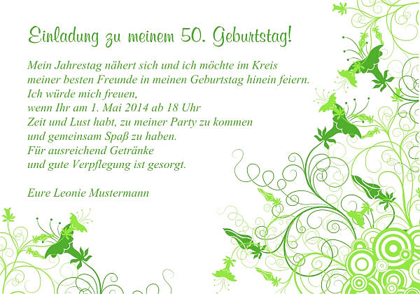 Individuelle Geburtstagseinladungen personalisierte Einladungen zum Geburtstag