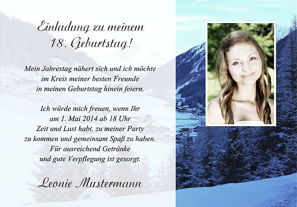 Individuelle Geburtstagseinladungen personalisierte Einladungen zum Geburtstag