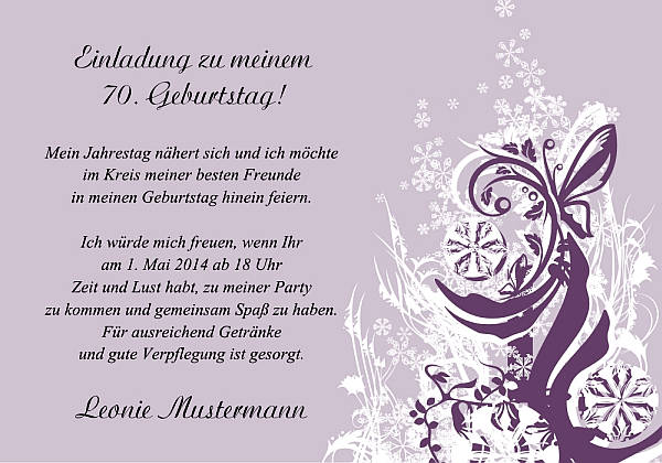 Individuelle Geburtstagseinladungen personalisierte Einladungen zum Geburtstag