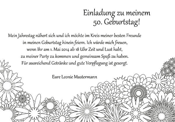 Individuelle Geburtstagseinladungen personalisierte Einladungen zum Geburtstag