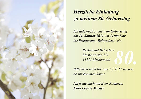 Individuelle Geburtstagseinladungen personalisierte Einladungen zum Geburtstag
