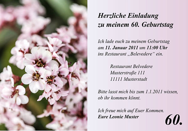 Individuelle Geburtstagseinladungen personalisierte Einladungen zum Geburtstag