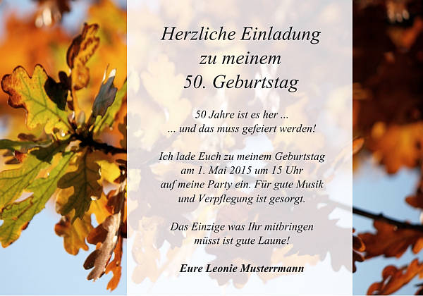 Individuelle Geburtstagseinladungen personalisierte Einladungen zum Geburtstag