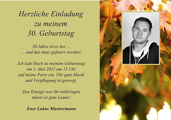 Individuelle Geburtstagseinladungen personalisierte Einladungen zum Geburtstag
