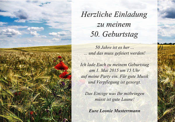 Individuelle Geburtstagseinladungen personalisierte Einladungen zum Geburtstag