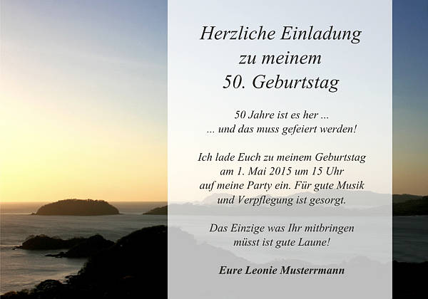 Individuelle Geburtstagseinladungen personalisierte Einladungen zum Geburtstag
