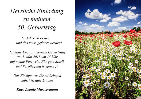 Individuelle Geburtstagseinladungen personalisierte Einladungen zum Geburtstag