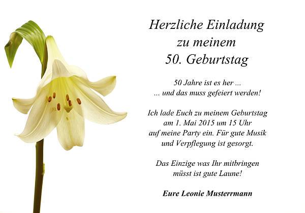 Individuelle Geburtstagseinladungen personalisierte Einladungen zum Geburtstag