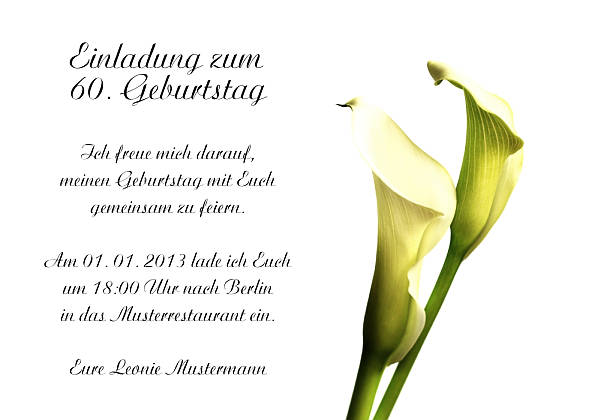 Individuelle Geburtstagseinladungen personalisierte Einladungen zum Geburtstag