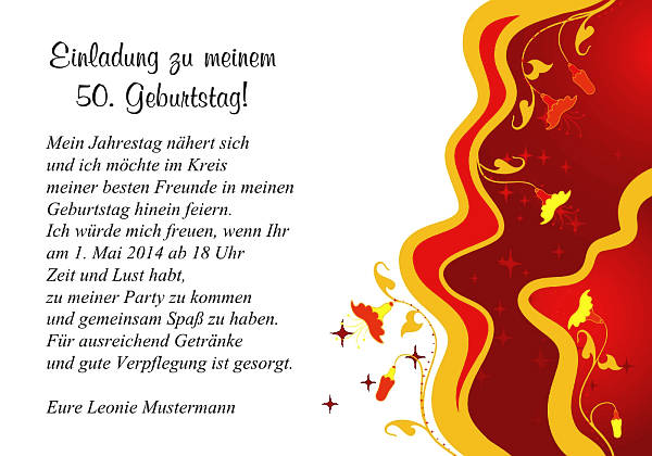 Individuelle Geburtstagseinladungen personalisierte Einladungen zum Geburtstag