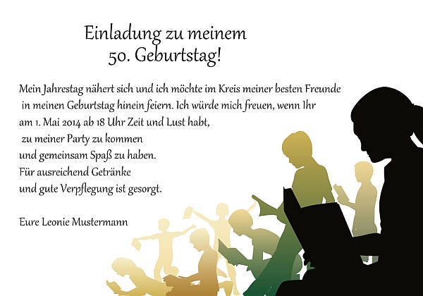 Individuelle Geburtstagseinladungen personalisierte Einladungen zum Geburtstag