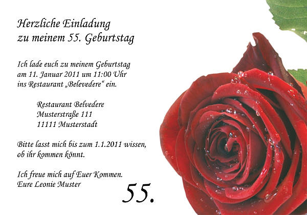 Individuelle Geburtstagseinladungen personalisierte Einladungen zum Geburtstag