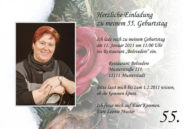 Individuelle Geburtstagseinladungen personalisierte Einladungen zum Geburtstag