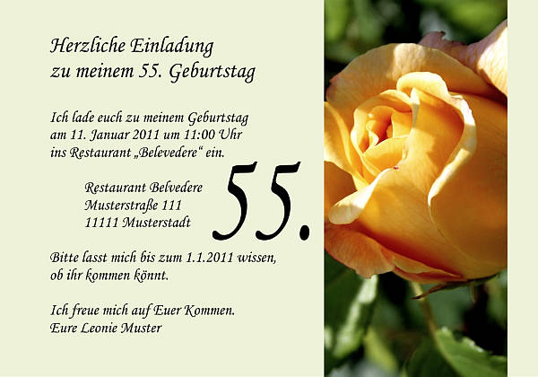 Individuelle Geburtstagseinladungen personalisierte Einladungen zum Geburtstag