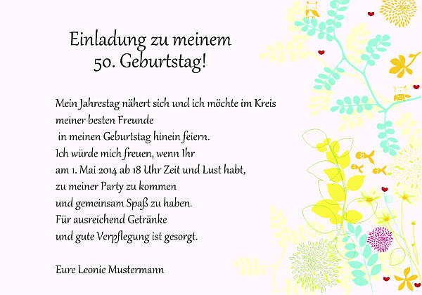 Individuelle Geburtstagseinladungen personalisierte Einladungen zum Geburtstag