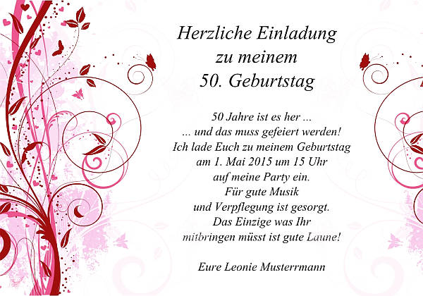 Individuelle Geburtstagseinladungen personalisierte Einladungen zum Geburtstag