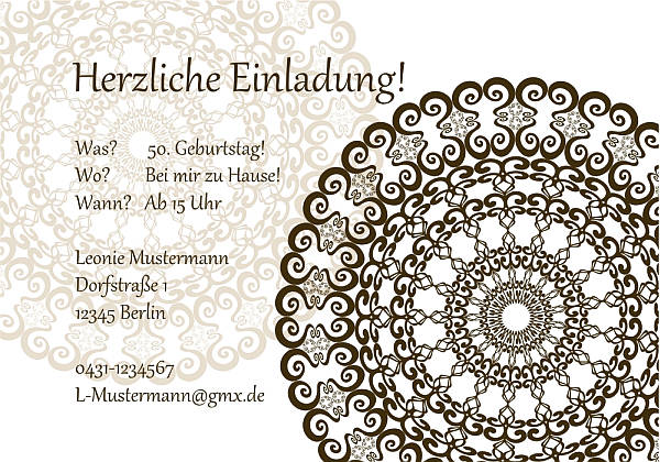 Individuelle Geburtstagseinladungen personalisierte Einladungen zum Geburtstag