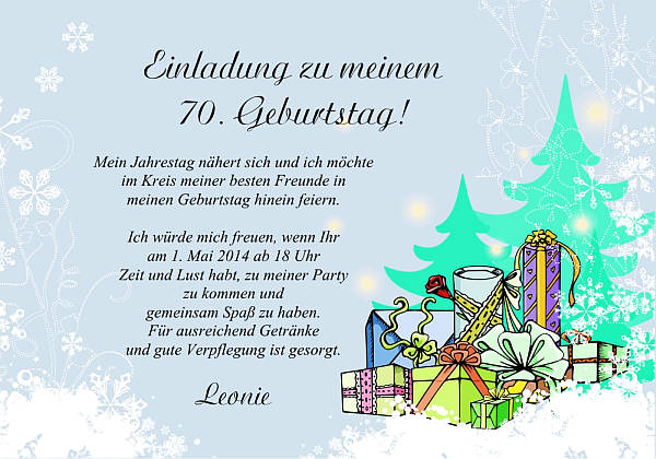 Individuelle Geburtstagseinladungen personalisierte Einladungen zum Geburtstag