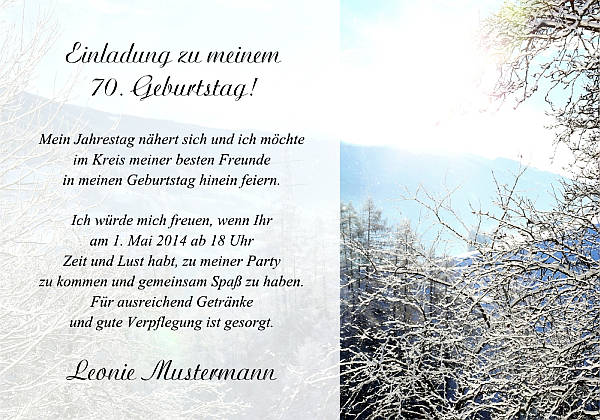 Individuelle Geburtstagseinladungen personalisierte Einladungen zum Geburtstag