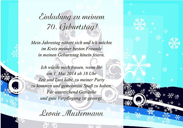 Individuelle Geburtstagseinladungen personalisierte Einladungen zum Geburtstag