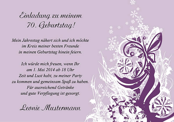 Individuelle Geburtstagseinladungen personalisierte Einladungen zum Geburtstag