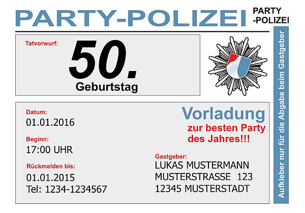 Individuelle Geburtstagseinladungen personalisierte Einladungen zum Geburtstag