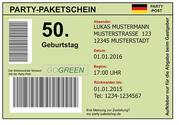 Individuelle Geburtstagseinladungen personalisierte Einladungen zum Geburtstag